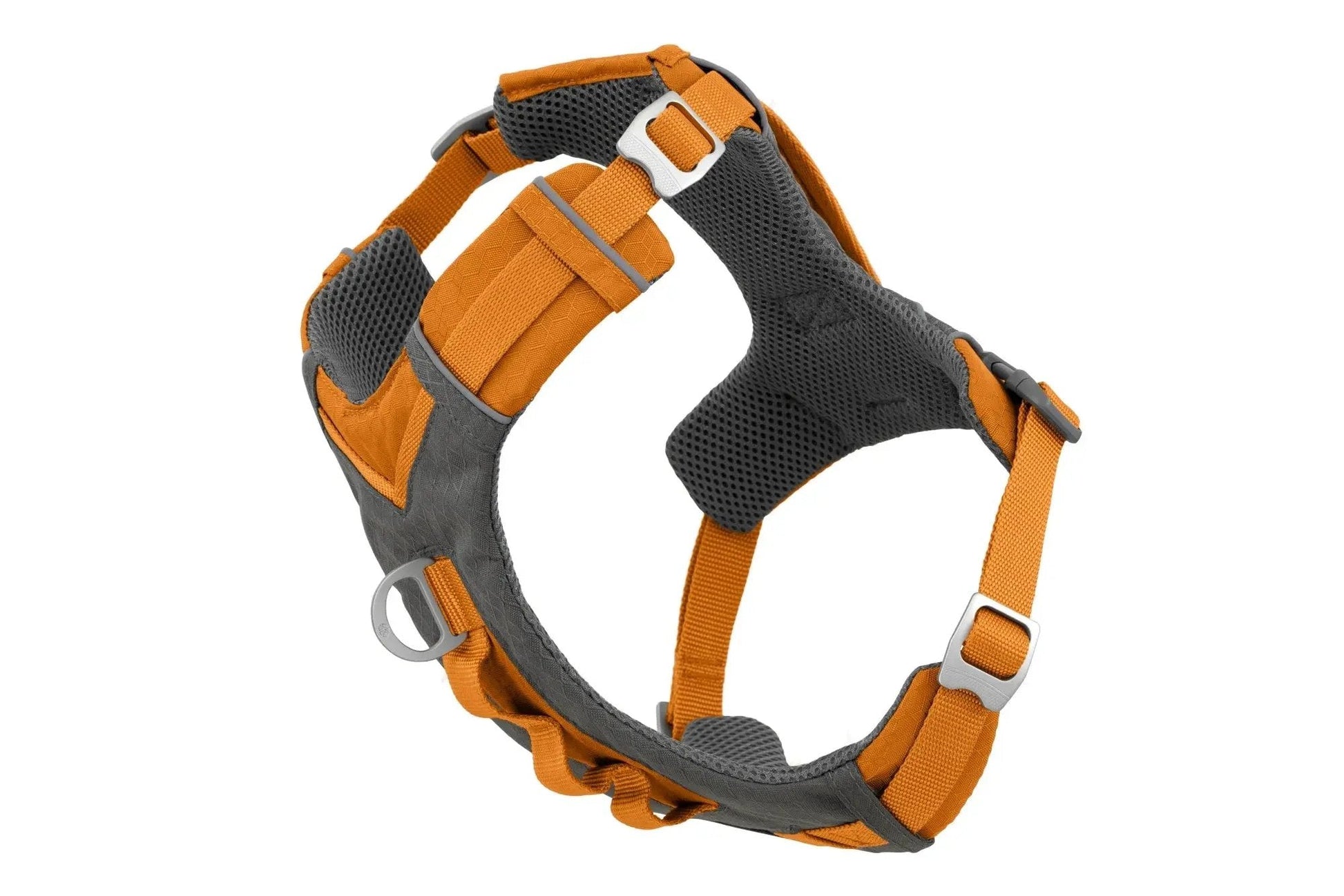 K9 Outdoors padded dog harness for hiking with a comfortable fit and durable design