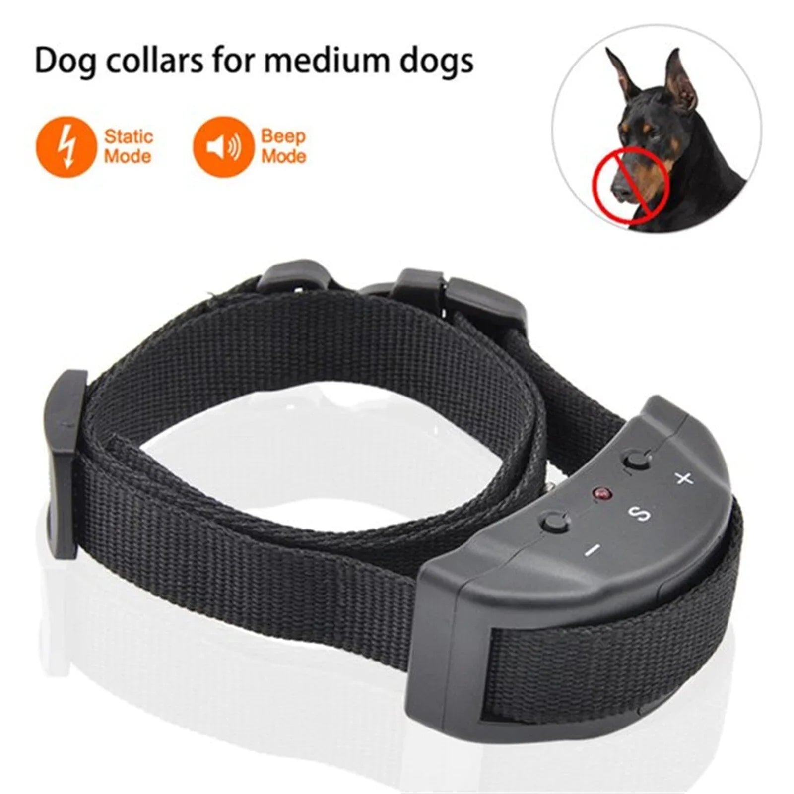 Automatic Anti Bark Barking Dog Shock Control Collar Device Large Medium Small - Mimarta