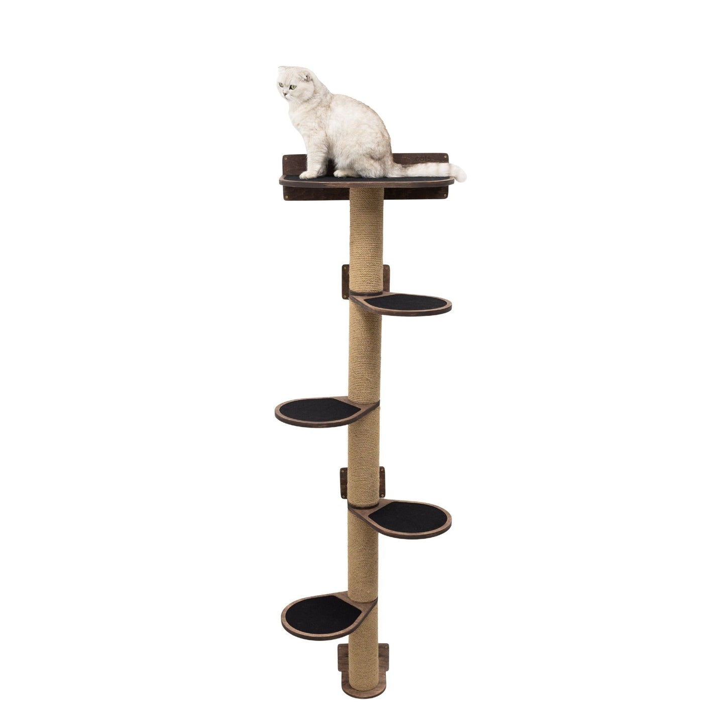 Large Cat Tree – Dark Walnut