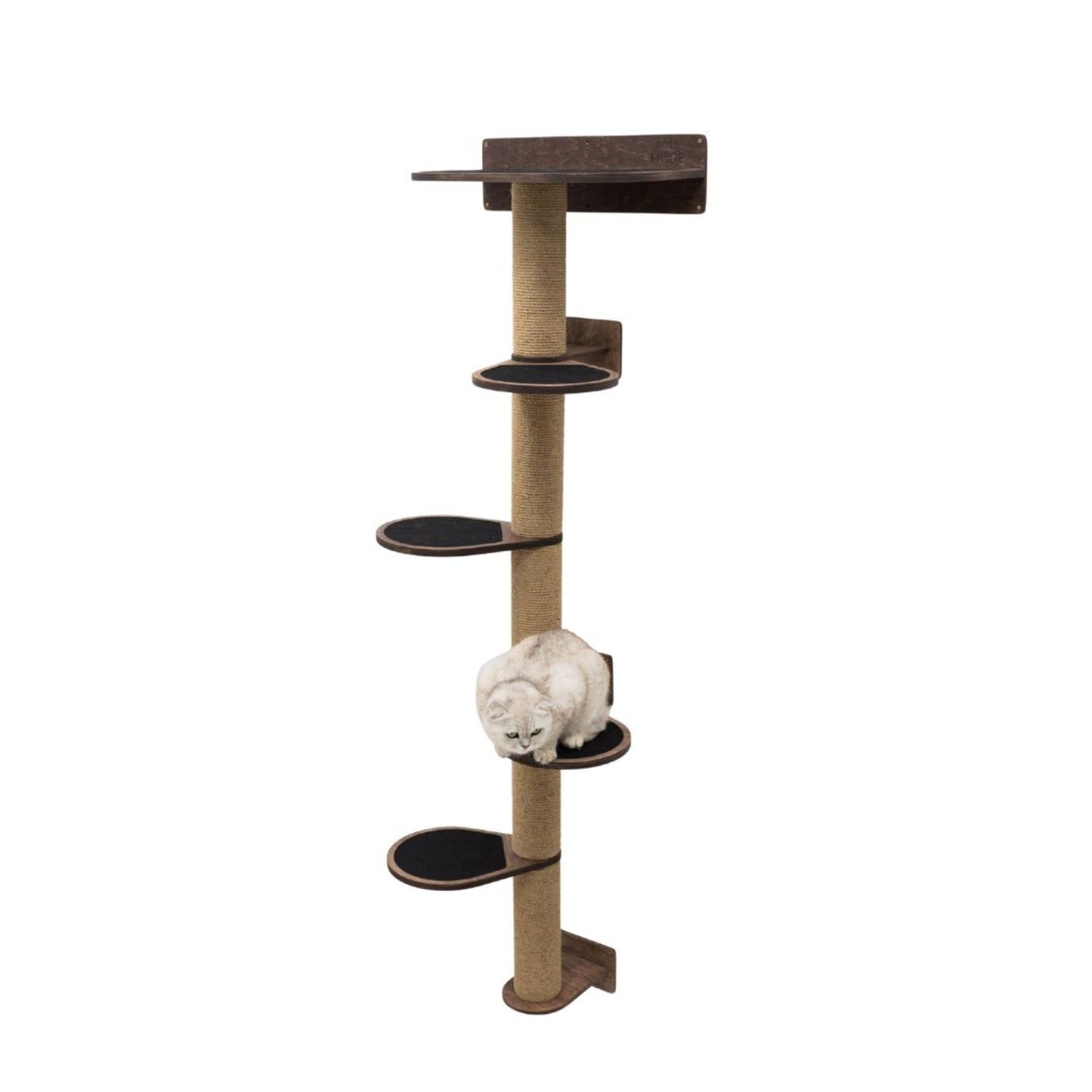 Large Cat Tree – Dark Walnut