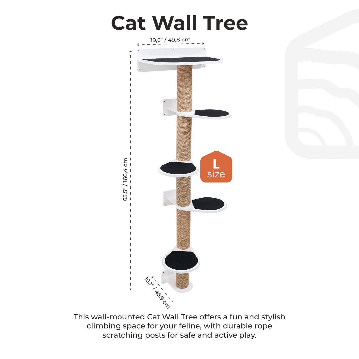 Large Cat Tree – White