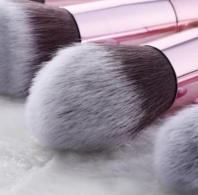 LuxeGlow Laser Makeup Brush Set - Flawless Precision for Radiant Beauty
