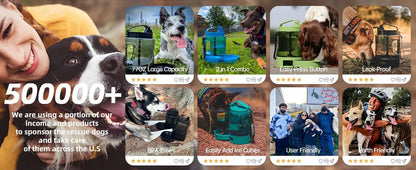 Lassot Portable 77oz Large Dog Water Bottle in black by Purrfect Pet Kingdom, perfect for dogs on the go with a travel bowl.