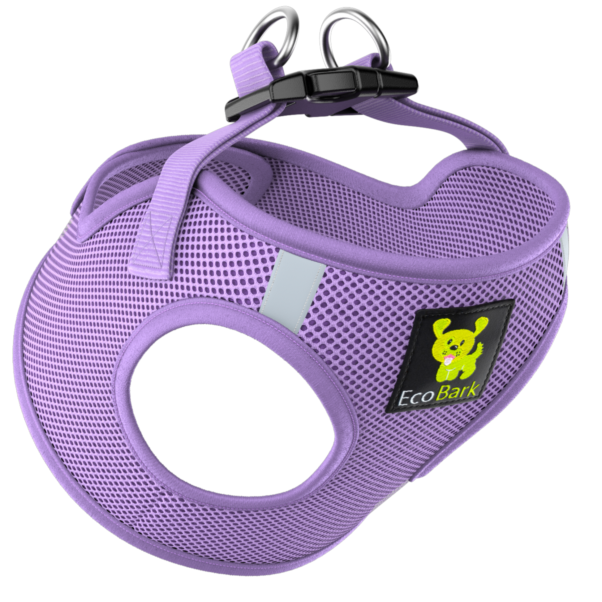 Purrfect Pet Kingdom EcoBark Step In Dog Harness - XXXS to Small Breeds- Reflecti (XXXS (2 to 3 lbs)) - Premium Dog Harnesses