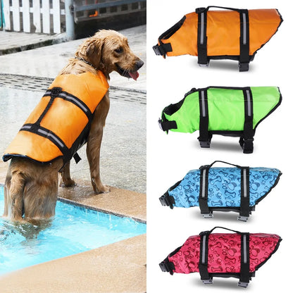 Dog Life Jacket Safety Vest Flotation Swimming 🐕