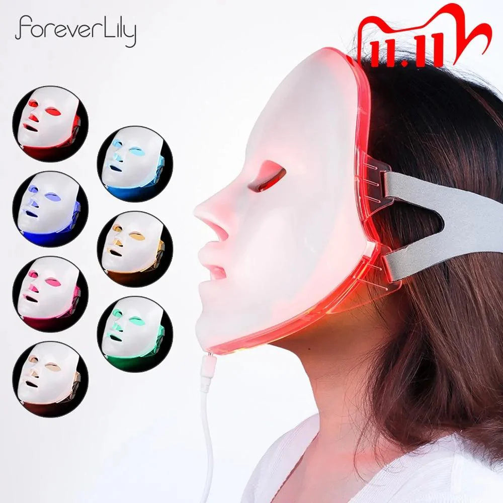 GlowSkin LED Face Mask - Transform Your Skin with Light Therapy