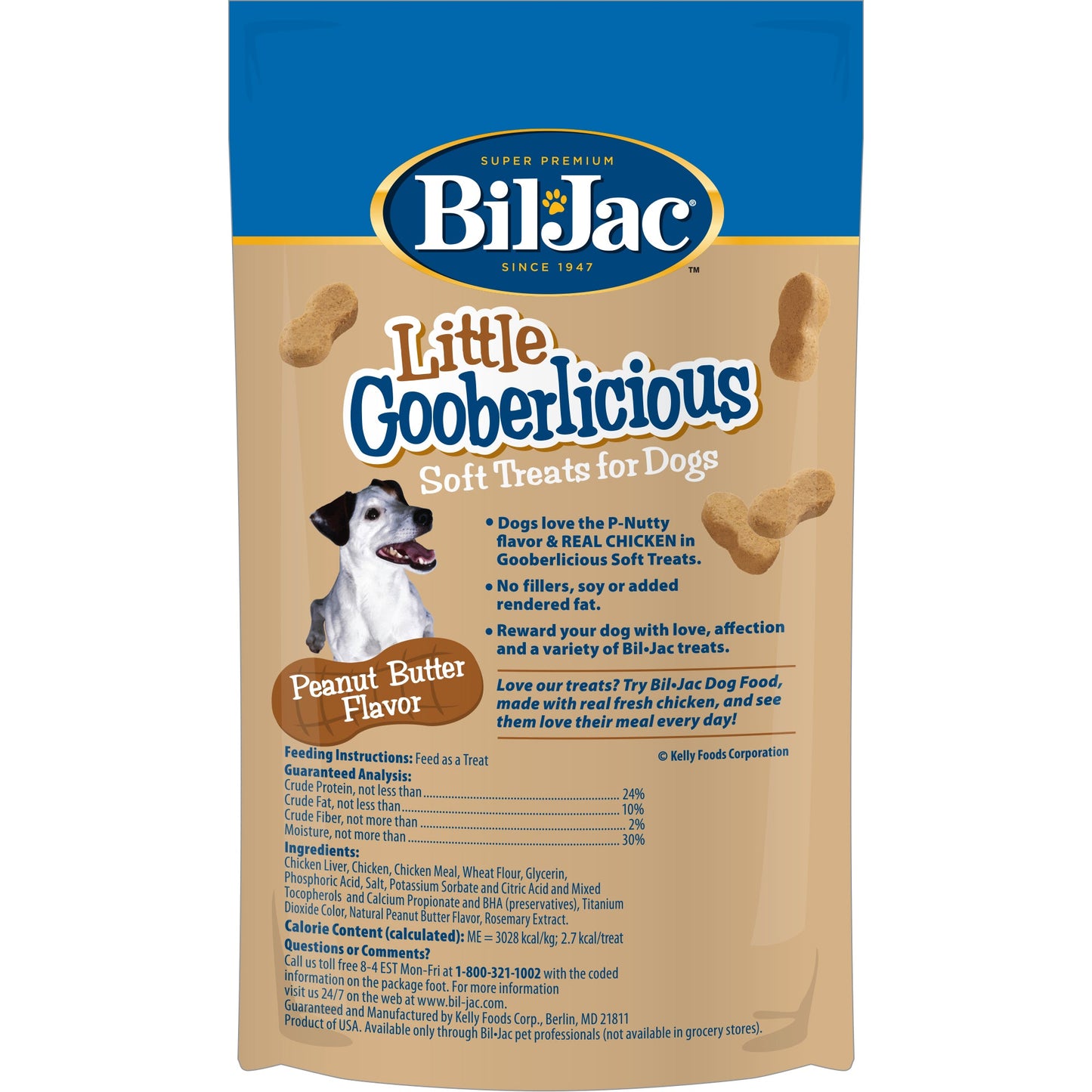 Dog Treats Peanut Butter Soft Small 4 Oz 🥜