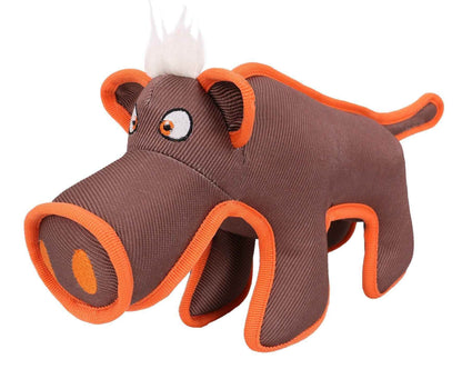 Purrfect Pet Kingdom Long-Lasting Dog Toy for Aggressive Chewers Brown Purrfect Pet Kingdom