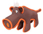 Purrfect Pet Kingdom Long-Lasting Dog Toy for Aggressive Chewers Brown Purrfect Pet Kingdom