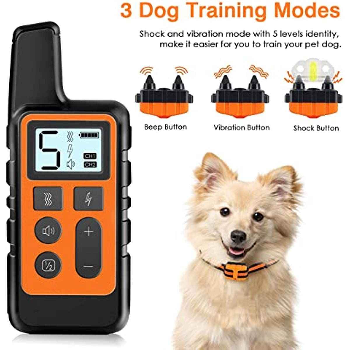 Purrfect Pet Kingdom Long Range Dog Training Device Collar Purrfect Pet Kingdom