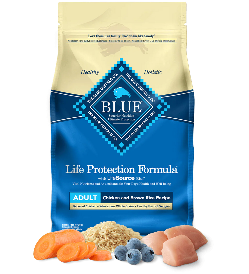 Blue Buffalo Adult Chicken and Brown Rice Dry Dog Food