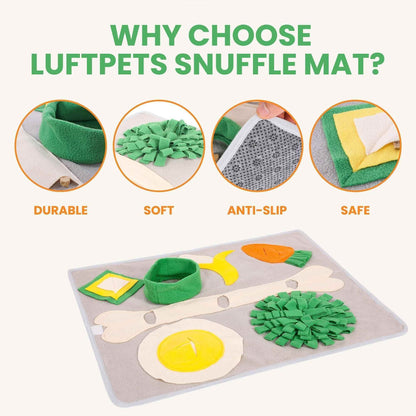 Purrfect Pet Kingdom snuffle mat for large dogs with durable soft anti-slip safe features