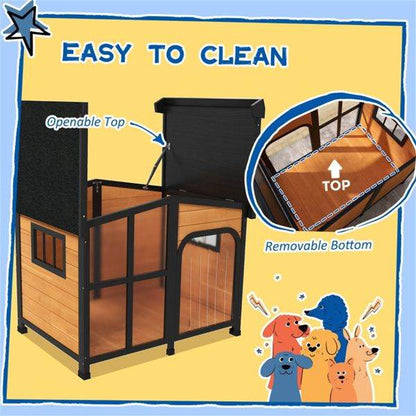 Purrfect Pet Kingdom Breathable Dog House for Healthy Living Purrfect Pet Kingdom