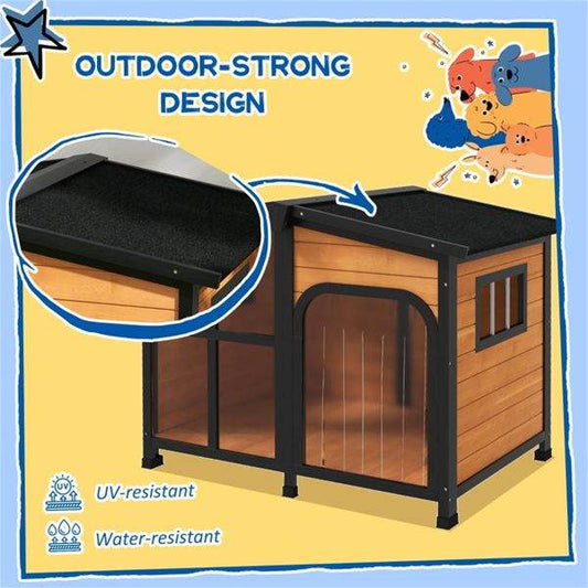 Purrfect Pet Kingdom Breathable Dog House for Healthy Living Purrfect Pet Kingdom