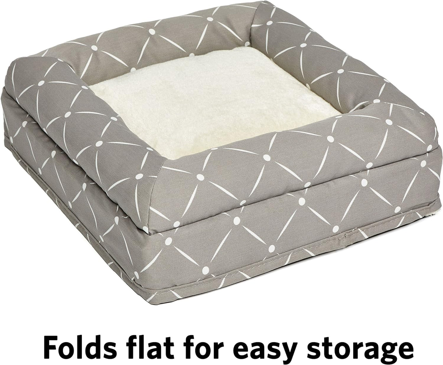 Luxury cat hideaway cube with a soft, cozy interior and foldable design for easy storage