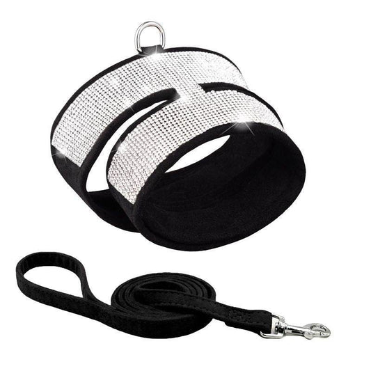 Purrfect Pet Kingdom Luxury Pet Harness for Dogs - Adjustable No-Pull Purrfect Pet Kingdom