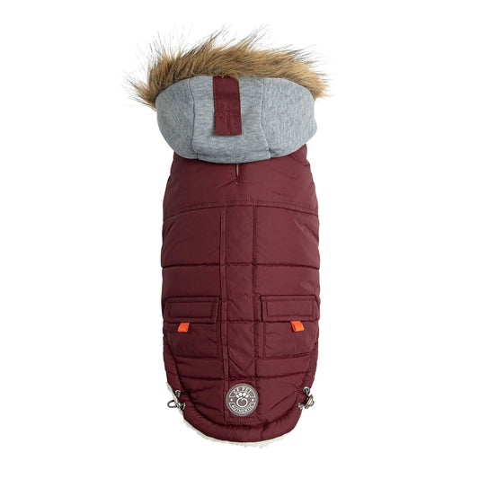 Purrfect Pet Kingdom Luxury Pet Winter Coat with Hood 4XL Purrfect Pet Kingdom