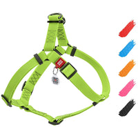 Green Waterproof Dog Harness Adjustable for Small Dogs S