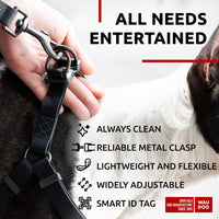 Black Waterproof Dog Harness Adjustable for Small Dogs S