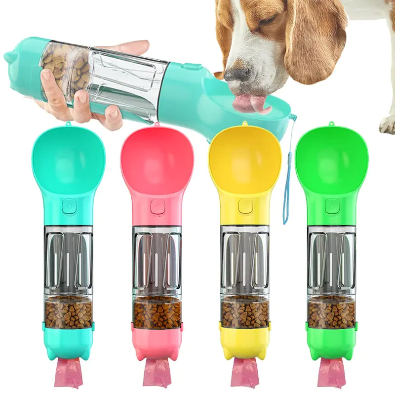 Pet Water Bottle Travel Portable Design - Purrfect Pet Kingdom