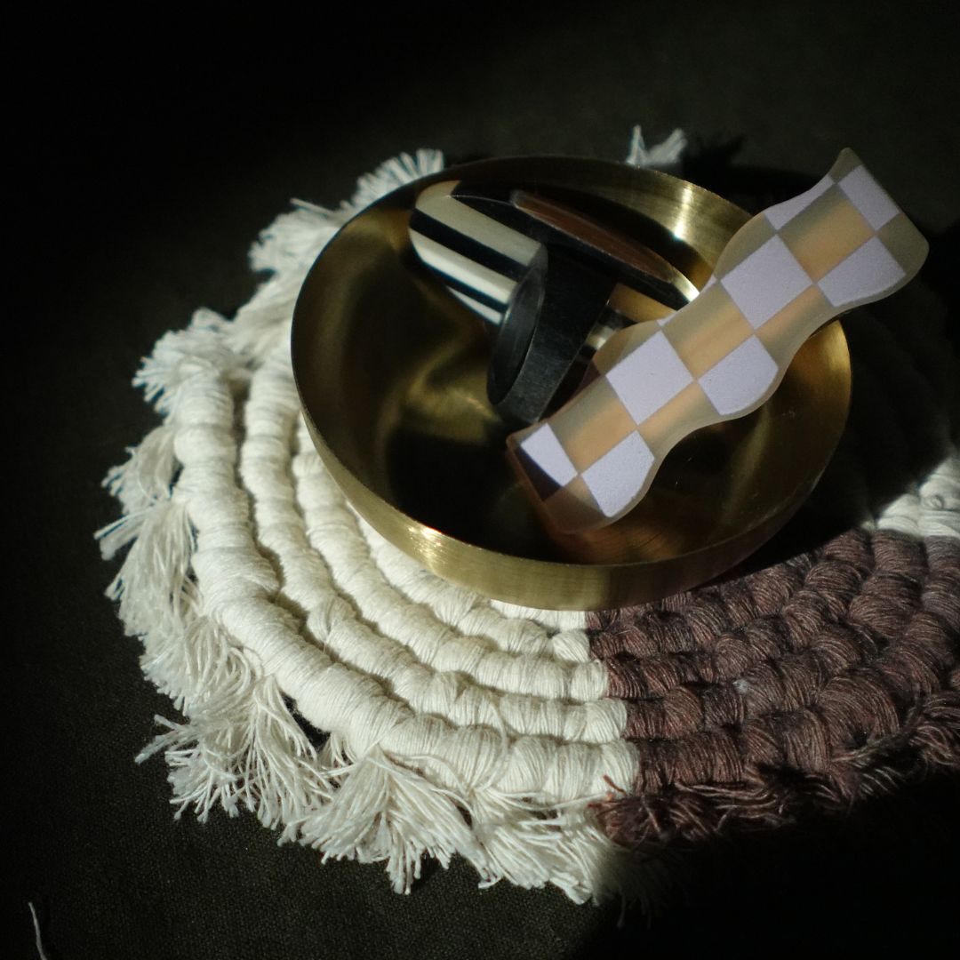 Handmade Macrame Coasters | Set of 4 Boho Drink Mats - Purrfect Pet Kingdom