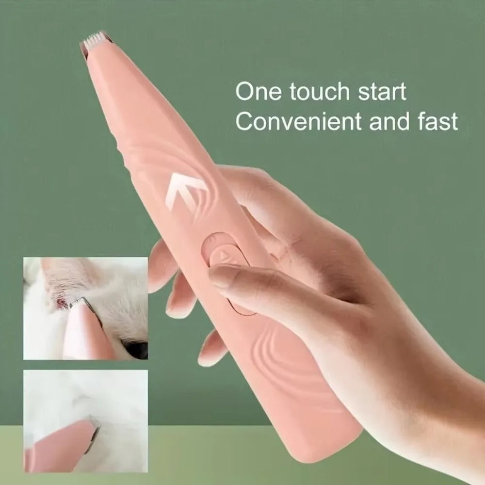 Portable LED Dog Paw Trimmer – Rechargeable Cordless Nail Grinder - WTN Essentials