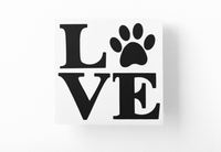 Love Paw Dog Mom Sticker by WinsterCreations™ Official Store