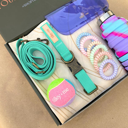 Dog Leash Hemp Cotton Sustainable Blue 🦮
