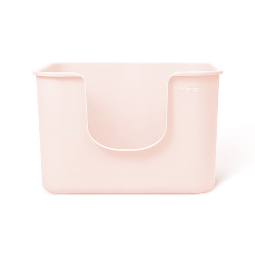 Mango color jumbo litter box from MangoPets, designed for easy cleaning and spacious for cats