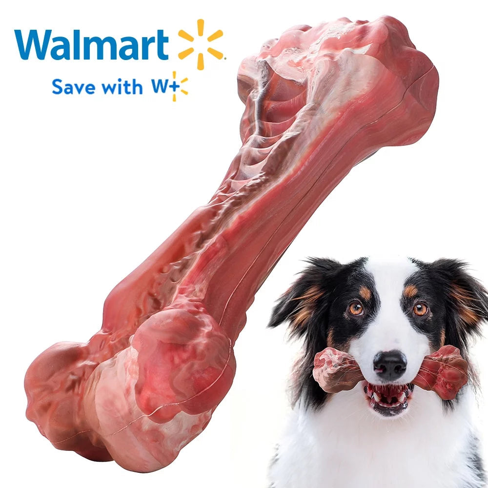 Heavy duty chew bone for big dogs made from durable material for long-lasting playtime
