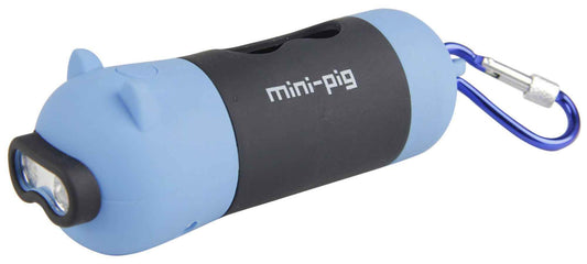 Purrfect Pet Kingdom LED Flashlight Poop Bag Dispenser for Dogs Blue Purrfect Pet Kingdom
