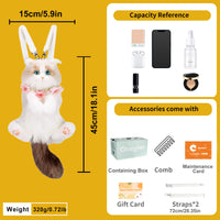 Mini Ragdoll Cat Backpack ? Cute Handmade Bag for Girls