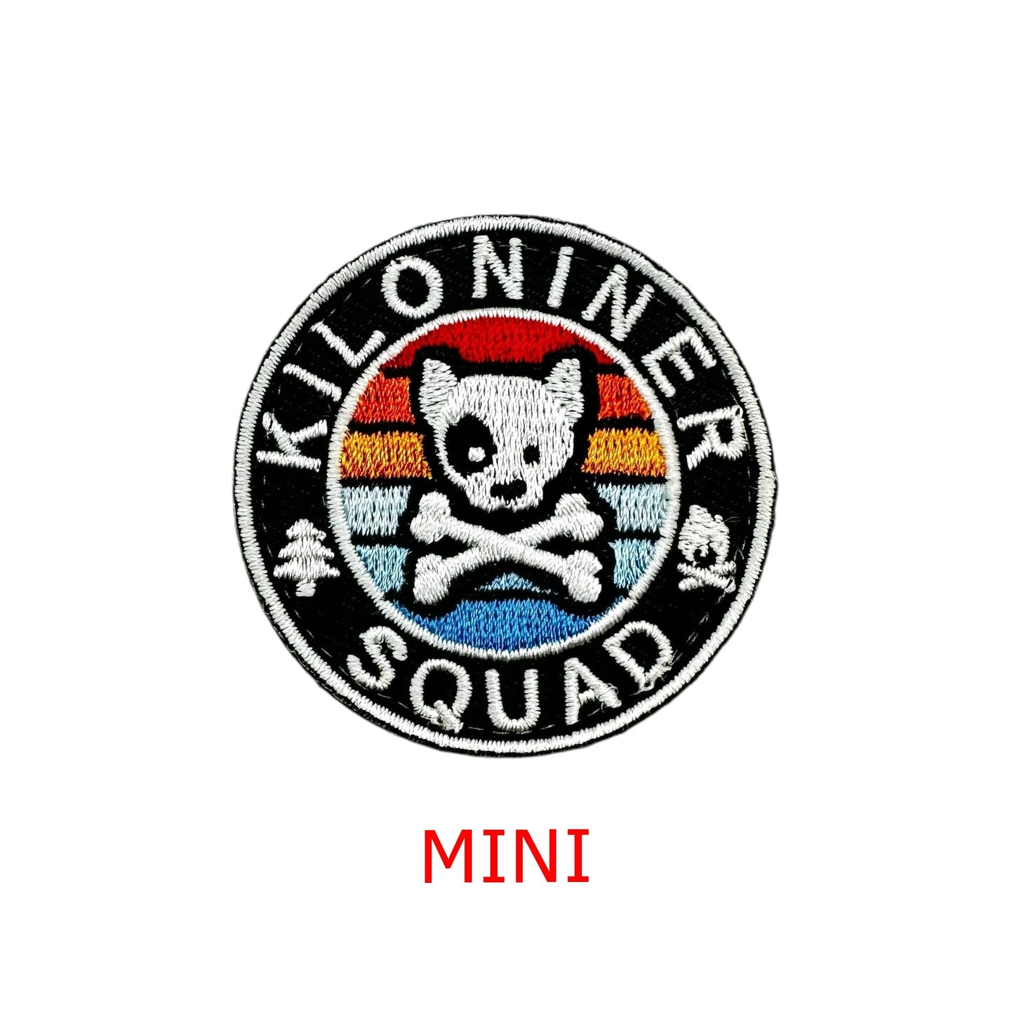 Mini ADVENTURE DOG & CROSSBONES Morale Patch