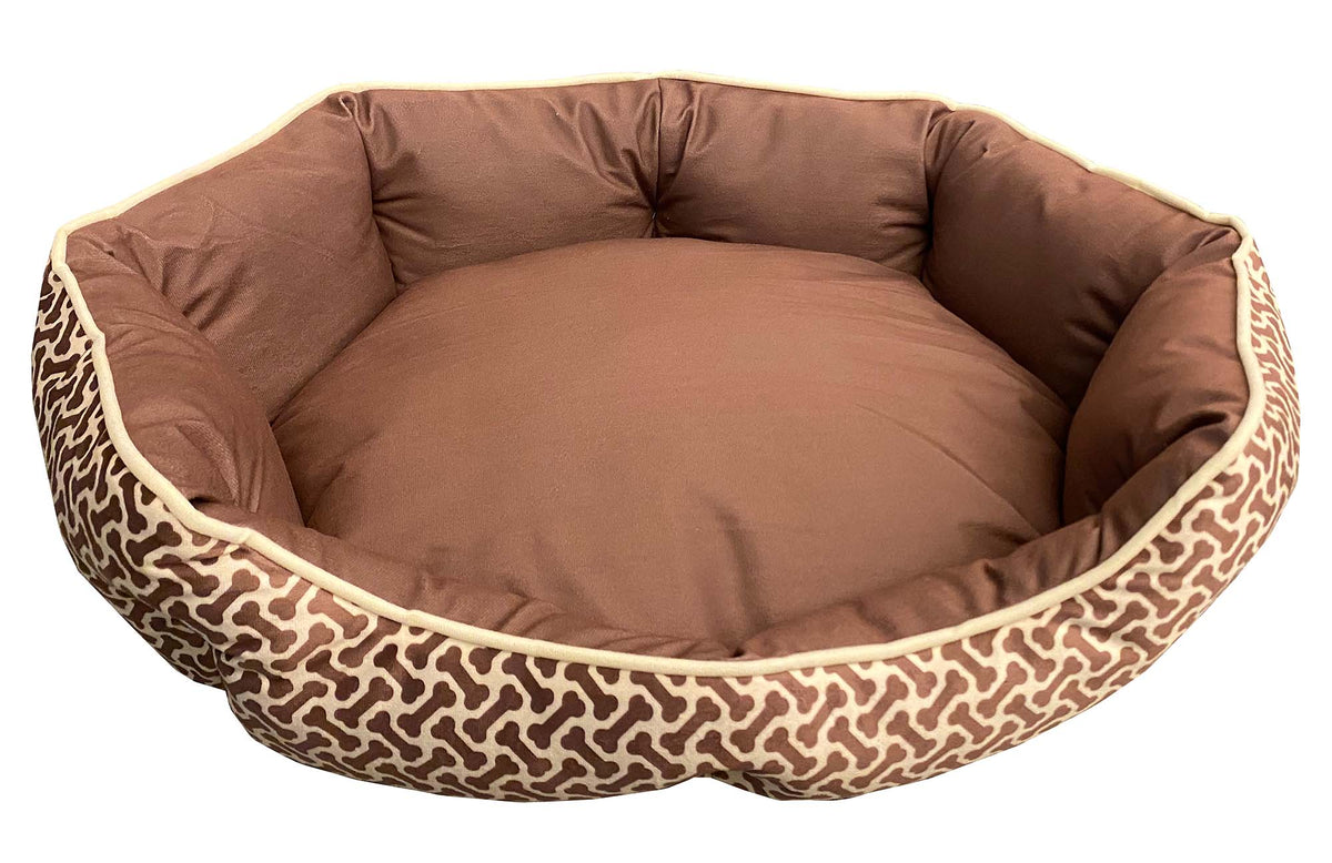 Purrfect Kingdom™ - Mink Tufted Euro Cuddler Pet Bed
