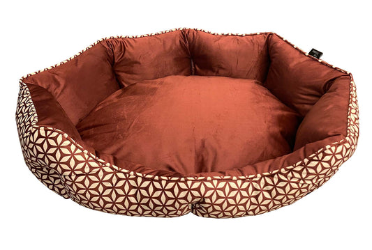 Purrfect Kingdom™ - Mink Tufted Euro Cuddler Pet Bed