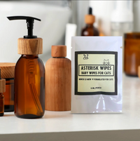 Asterisk Wipes | Botanical Cat Hygiene Wipes for Gentle