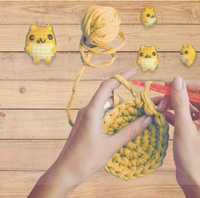 Cat Toy Crochet Kit | Handcrafted Cat Toy Making for the