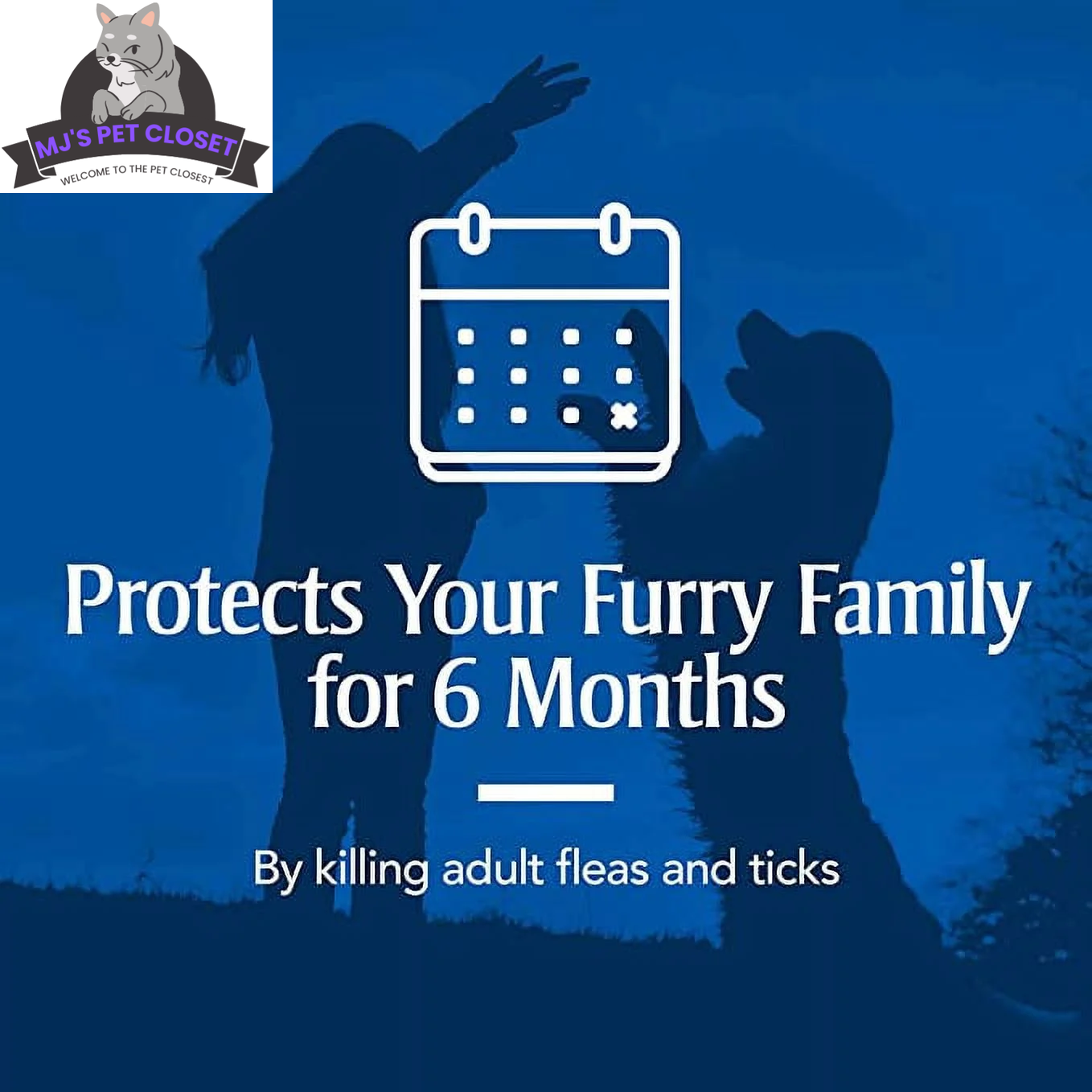 Long lasting dog flea collar 6 months designed to protect pets by killing adult fleas and ticks