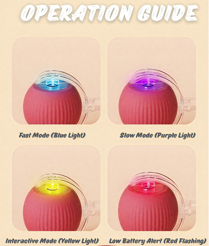 Milou & Lumi Smart Interactive Cat Toy Ball