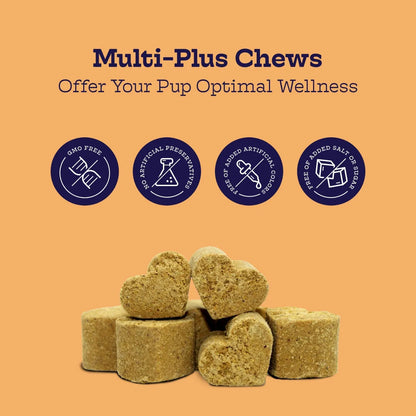 Moe's Healthy Pets - Daily Multivitamin Chews for Dogs with Omega-3 Joint Support