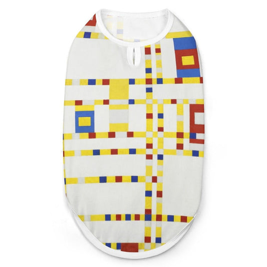 Mondrian Broadway Boogie Woogie Pet Vest