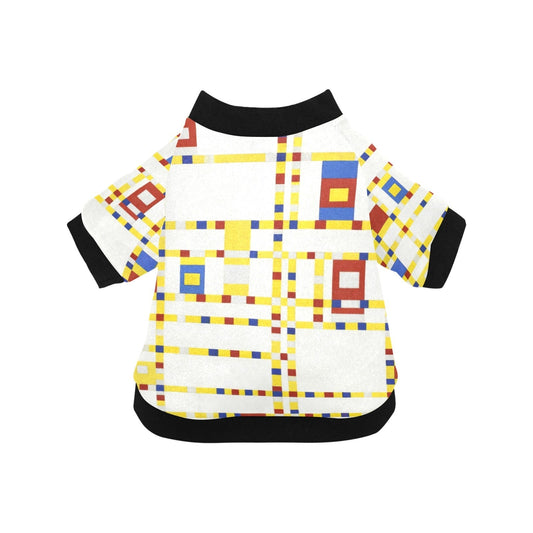 Mondrian Broadway Boogie Woogie Round Neck Shirt