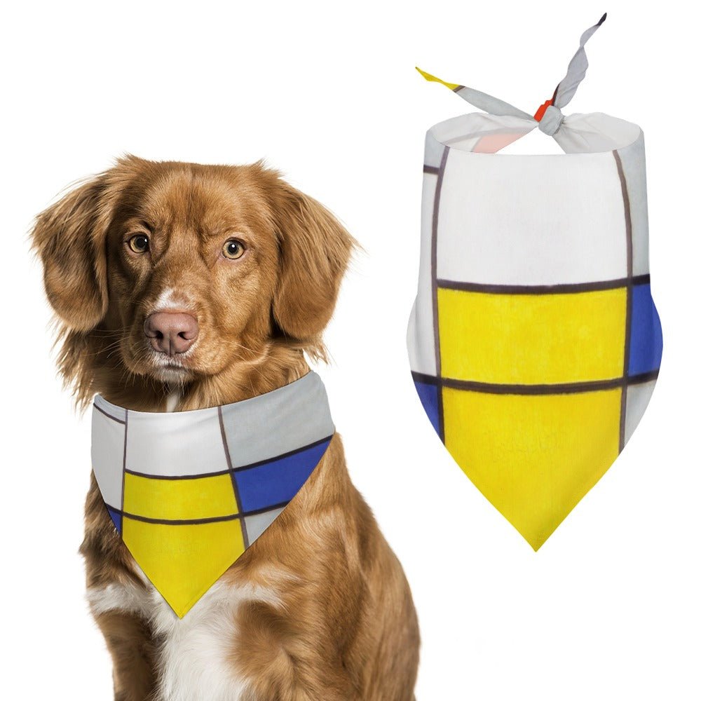 Pet Supply Mondrian Composition Scarf for Daily Use Essentia - main product image for pet supply