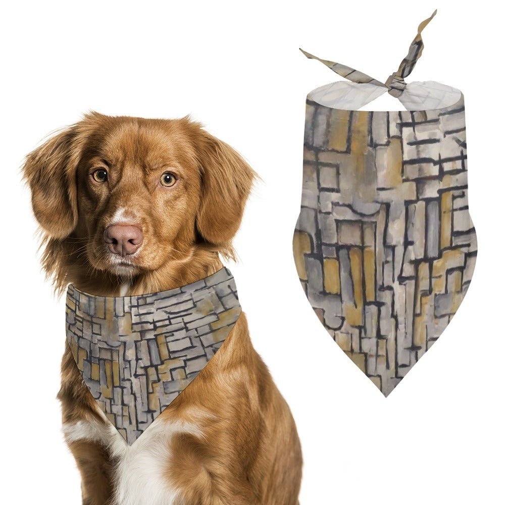 Pet Supply Mondrian Tableau No Composition No VII Scarf - main product image for pet supply