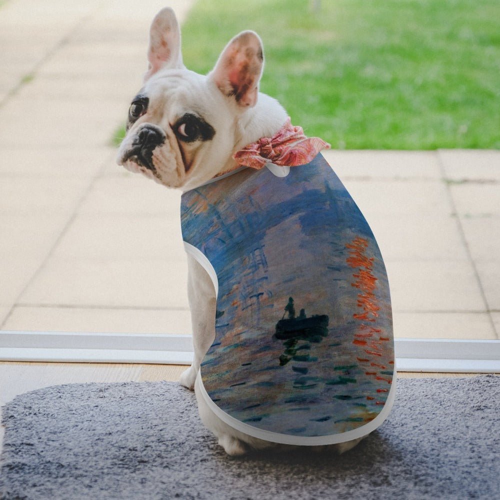 Pet Supply Monet Impression Sunrise Vest for Daily Use Essen - size and texture image for pet supply