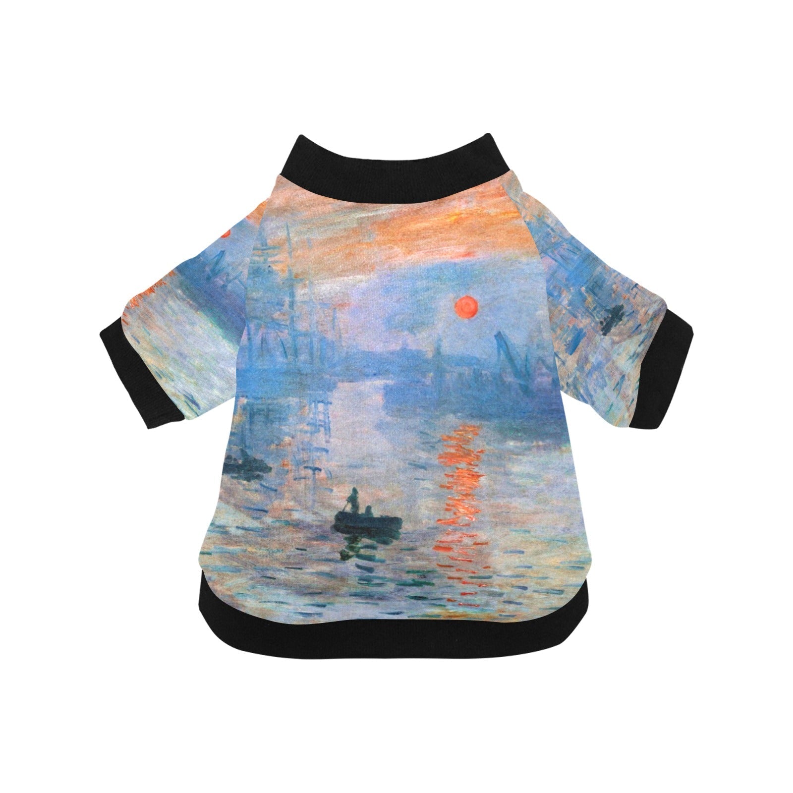 Pet Apparel Monet Impression Sunrise Round Neck Shirt Essent - main product image for pet apparel