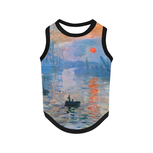 Pet Supply Monet Impression Sunrise Tank Top for Daily Use main product image for dogs and cats