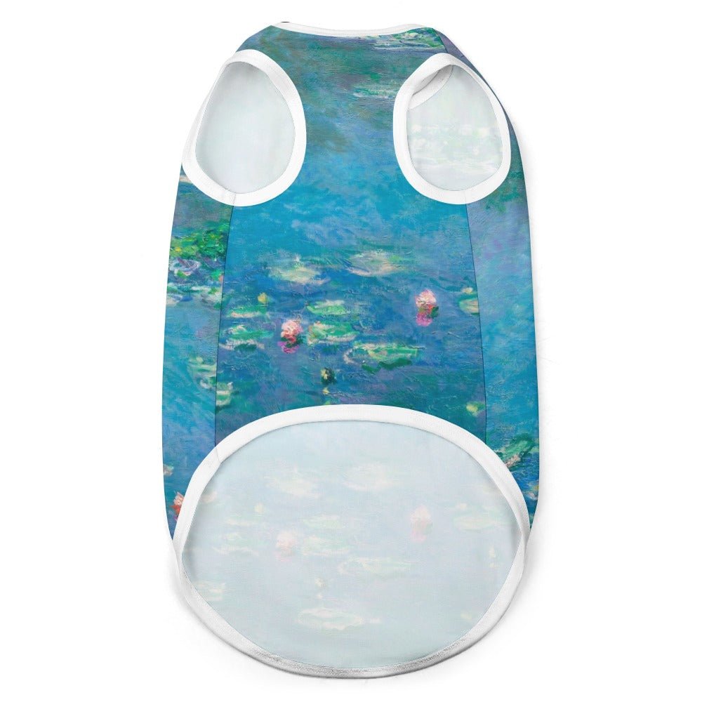 Pet Supply Monet Water Lilies Vest for Daily Use for Comfort - lifestyle product image for pet supply