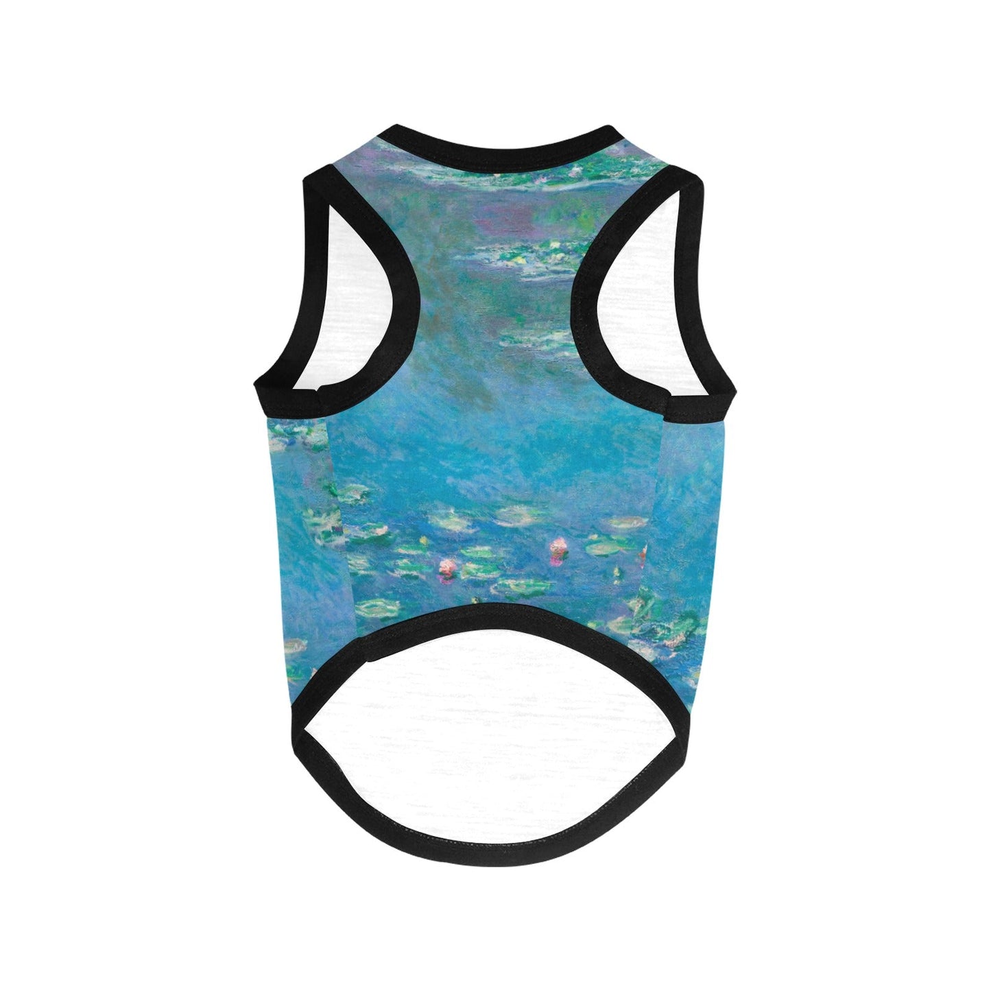 Pet Supply Monet Water Lilies Tank Top for Daily Use Essenti - lifestyle product image for pet supply
