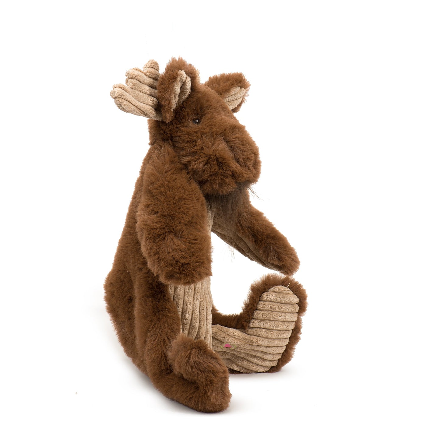 Dog Toy Maple Moose X-Brace Durable Plush Toy for Daily Use - close up product image for dog toy
